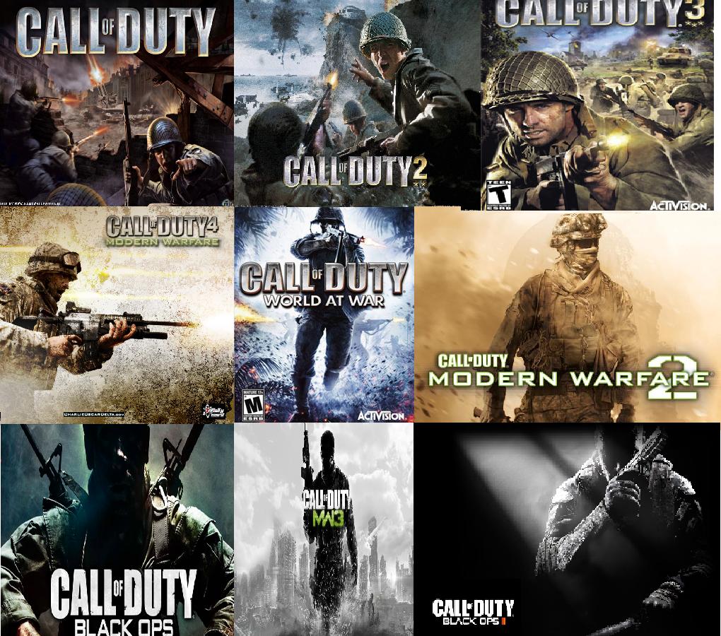 call of duty games in order